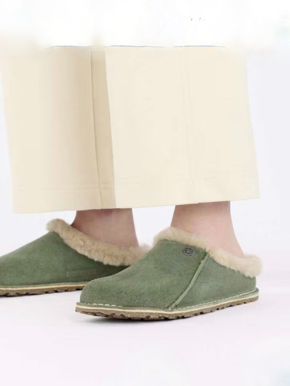 Birkenstock Zermatt Unisex Suede Leather Slipper Clogs
